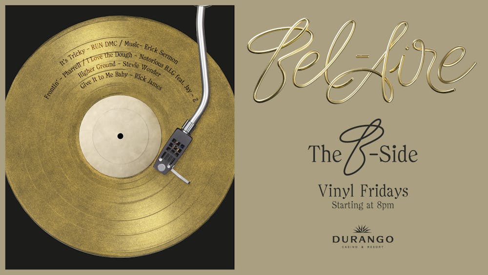 B-Side at Bel-Aire, Vinyl Fridays, an event thrown, at the newest of Las Vegas Bars