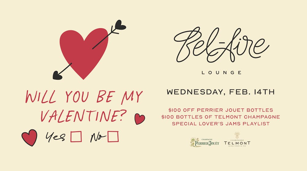 Will you be my valentine at Bel-Aire Lounge? The Las Vegas bar at Durango Casino & Resort