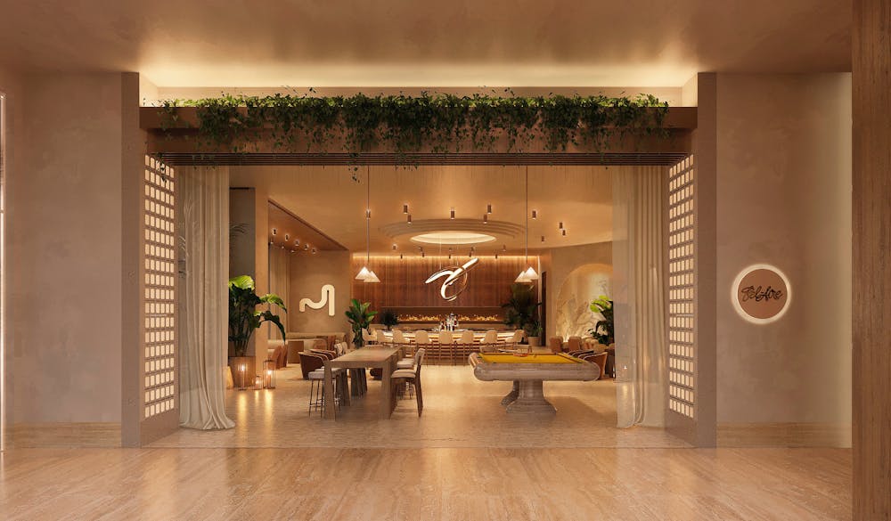 an image of the entrance to Bel-Aire a Durango Resort Las Vegas bar