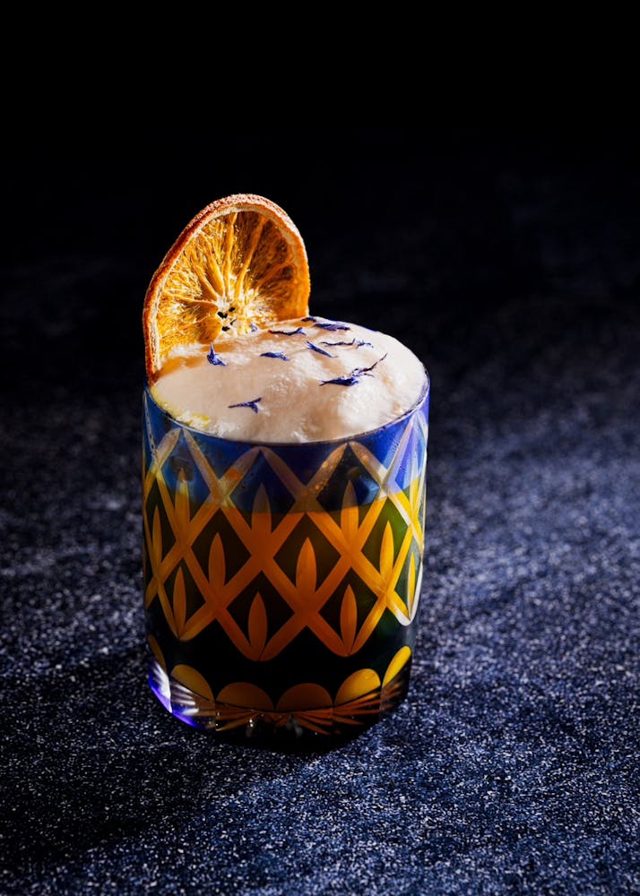 Orange Sherbert cocktail at Bel-Aire Las Vegas Lounge