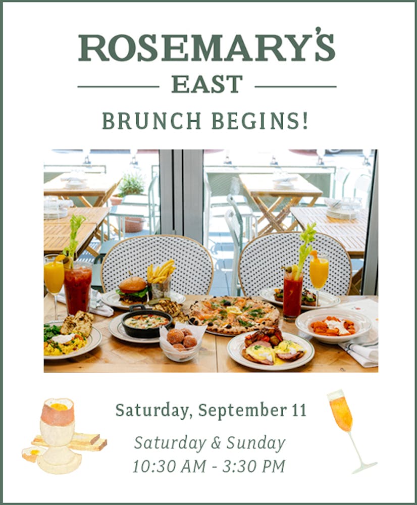 Rosemary's Neighborhood Italian restaurant serving fresh produce from