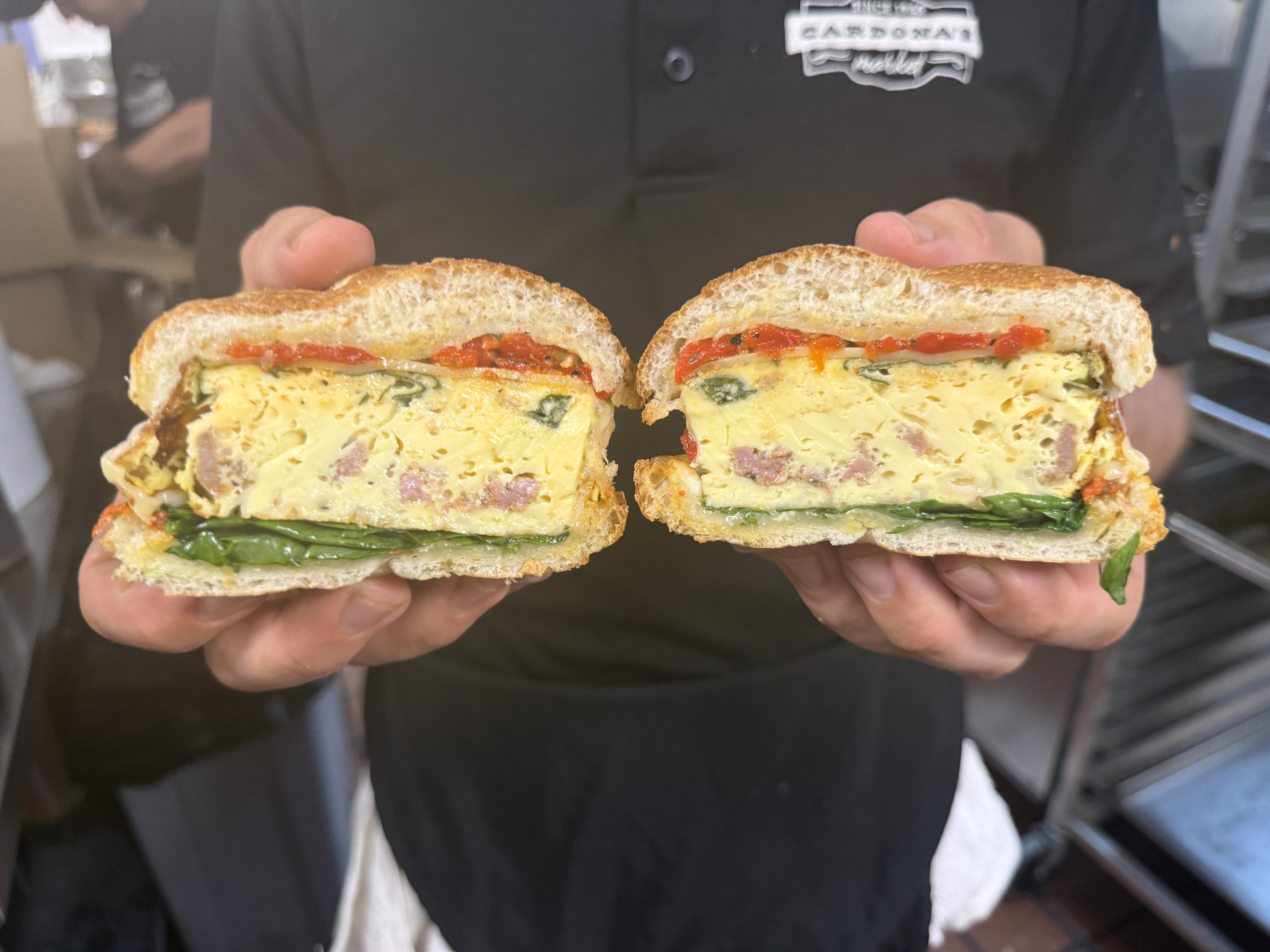 Breakfast sandwich