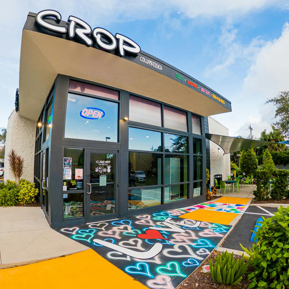 a store inside of a building