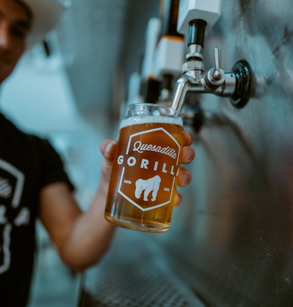 Oktoberfest Beers Quesadilla Gorilla Mexican Restaurant in CA