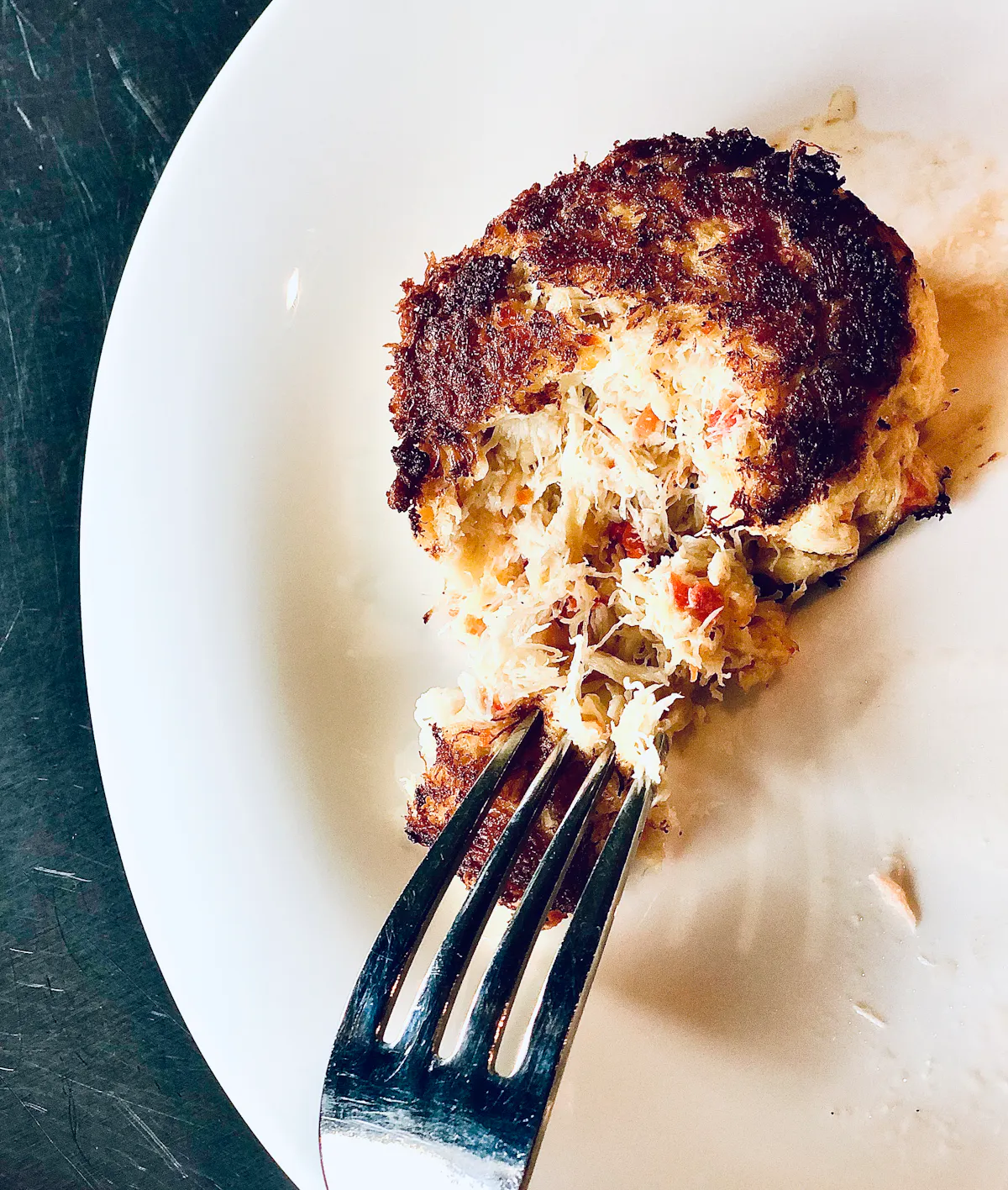 a piece of cake on a plate