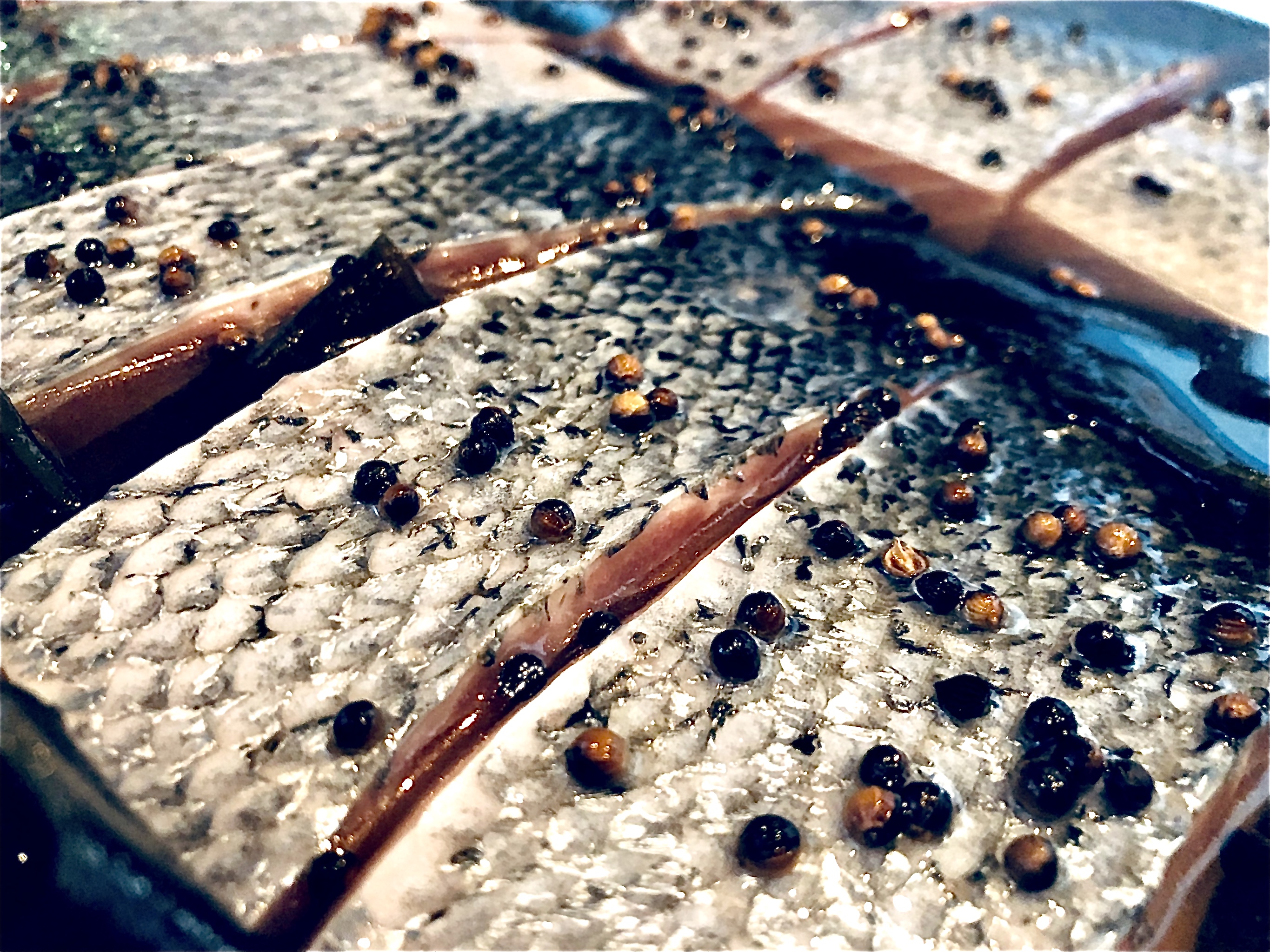 a close up of a slice of pizza