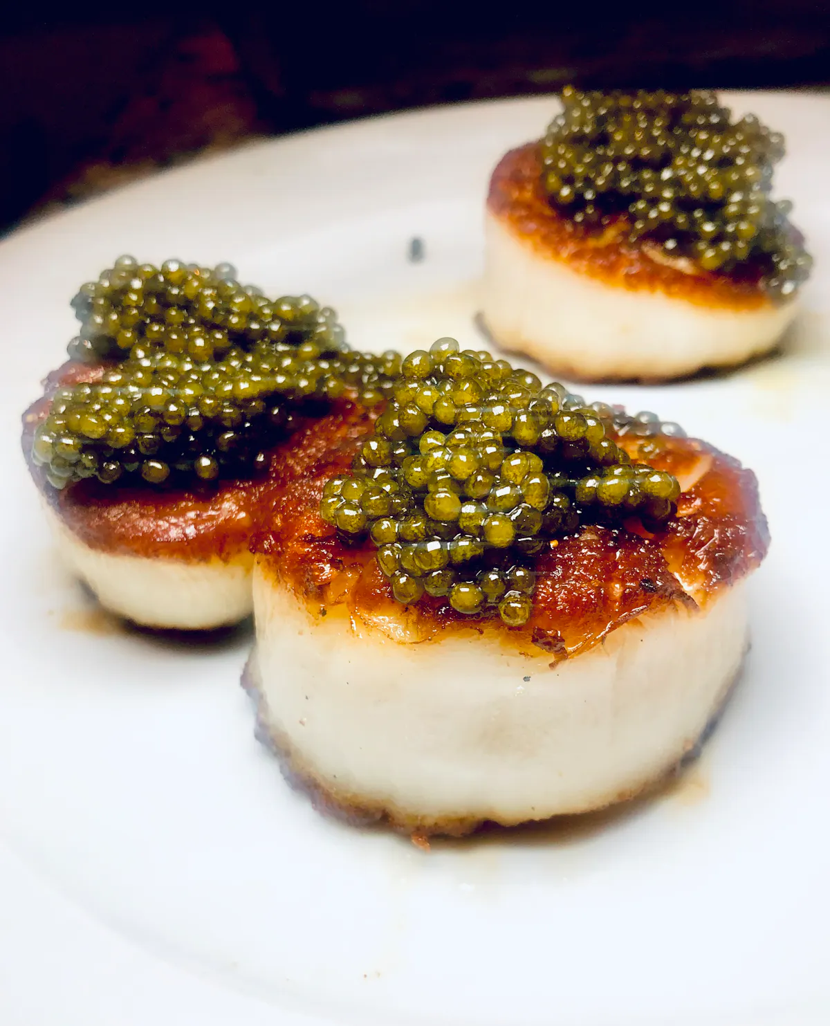 a piece of food on a plate