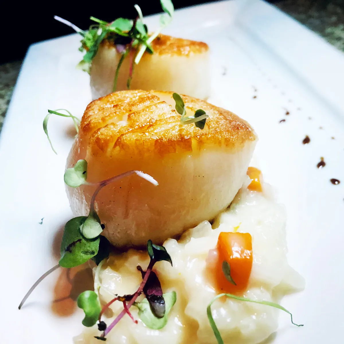 a plate of food