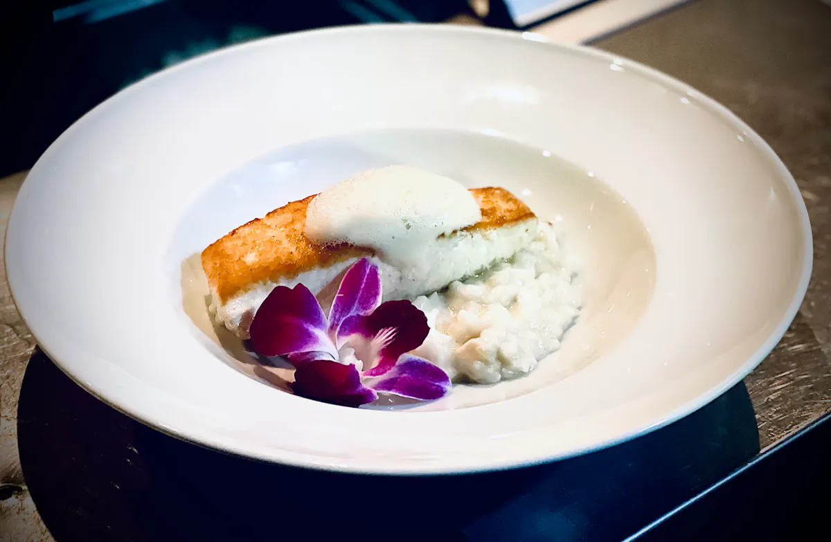 a bowl of food on a plate