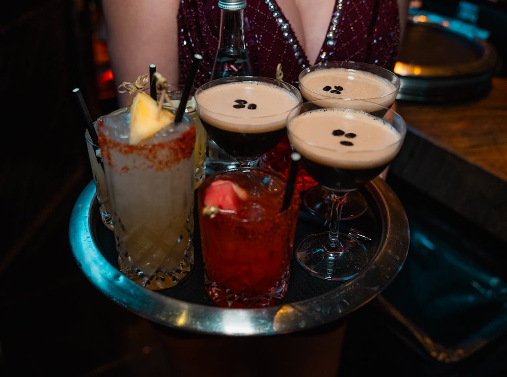 drinks at clique to spice up the game