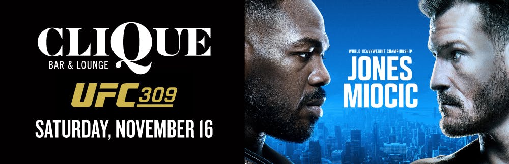 Don’t miss out on experiencing UFC 309 in the lap of luxury at Las Vegas’ premier cocktail lounge. Whether you're there for the high-stakes battles or the high-quality cocktails, Clique Bar & Lounge promises an unforgettable evening filled with excitement and style.