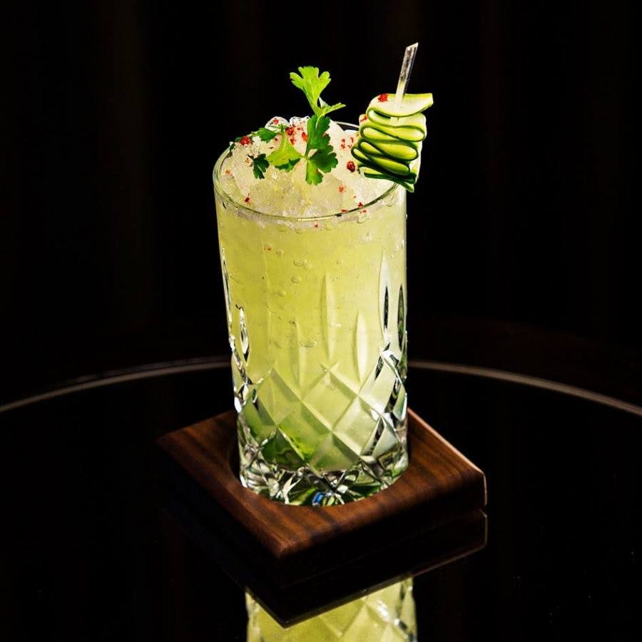 a vase filled with flowers sitting on a table