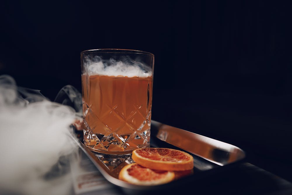 beaker breaker bourbon cocktail lounge