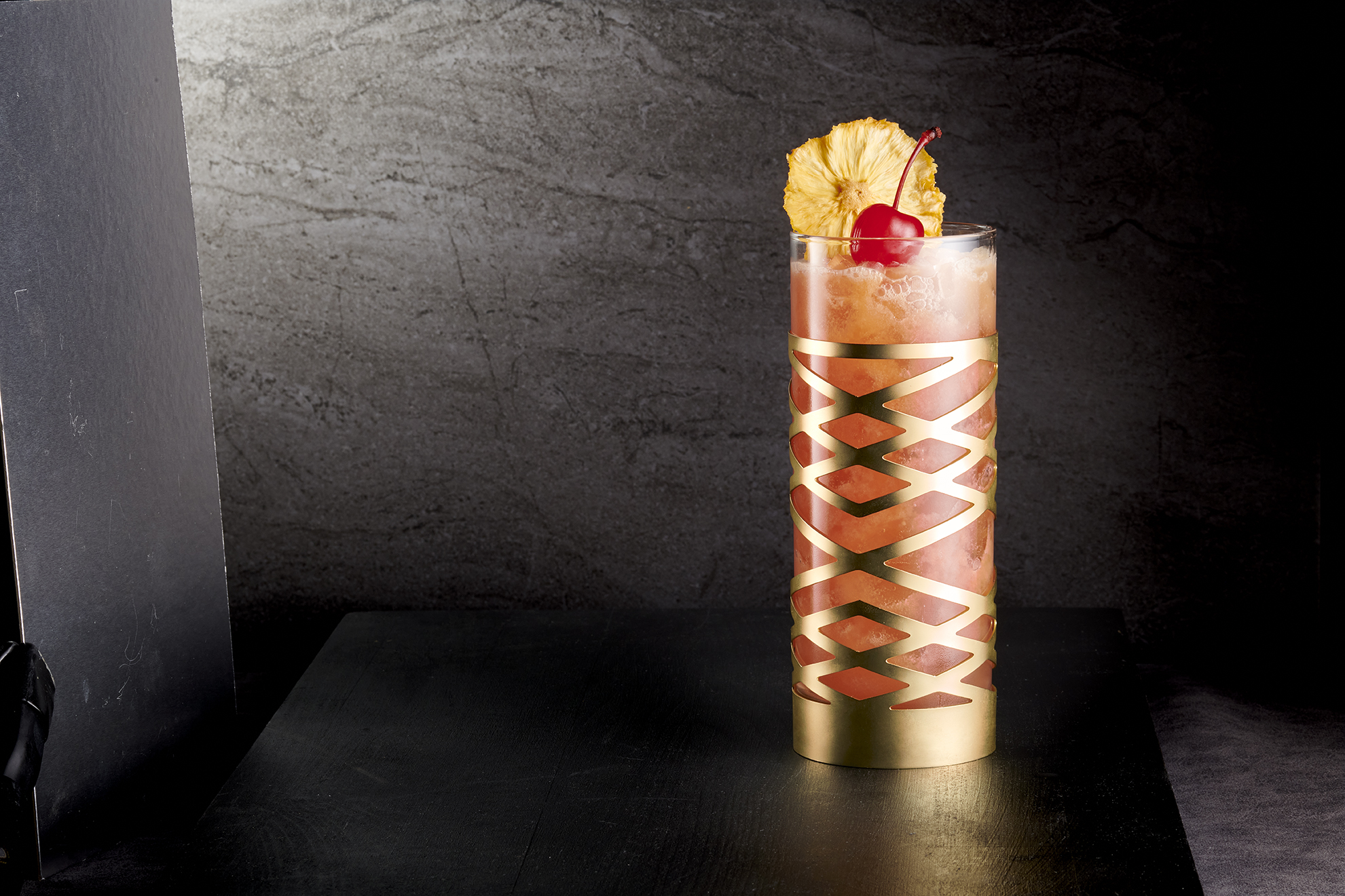 a drink
