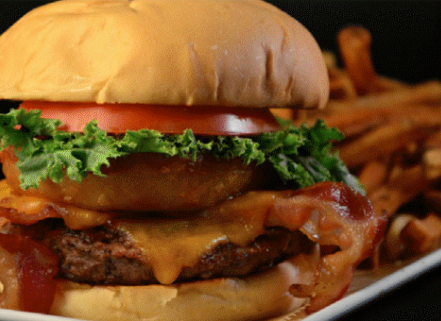 a close up of a sandwich