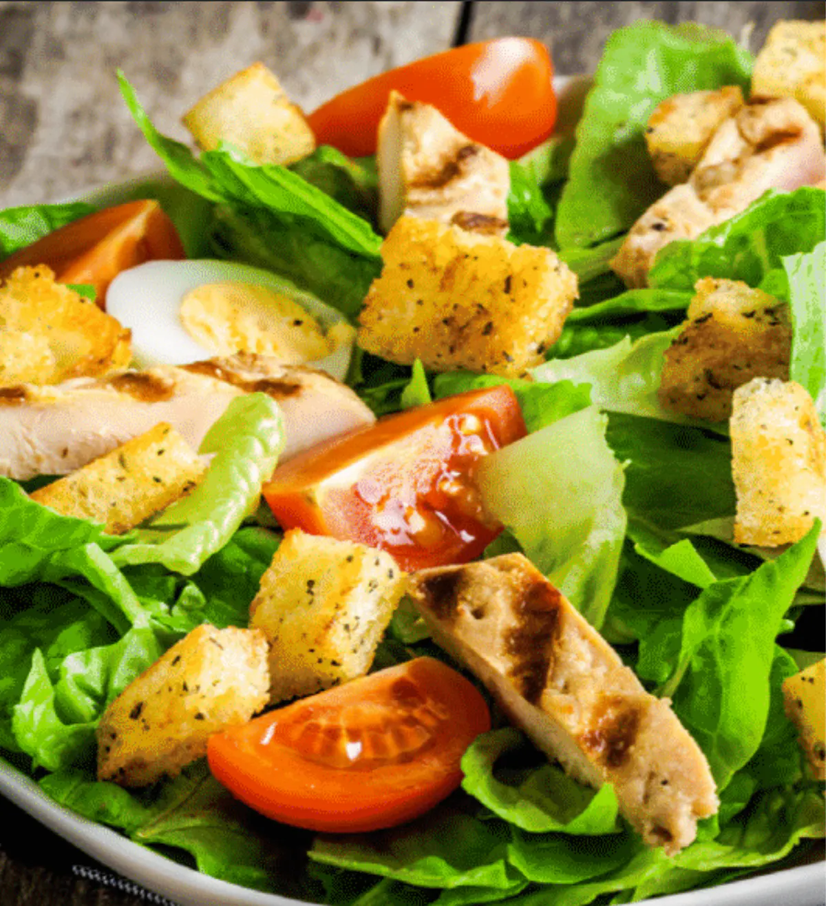 a bowl of salad