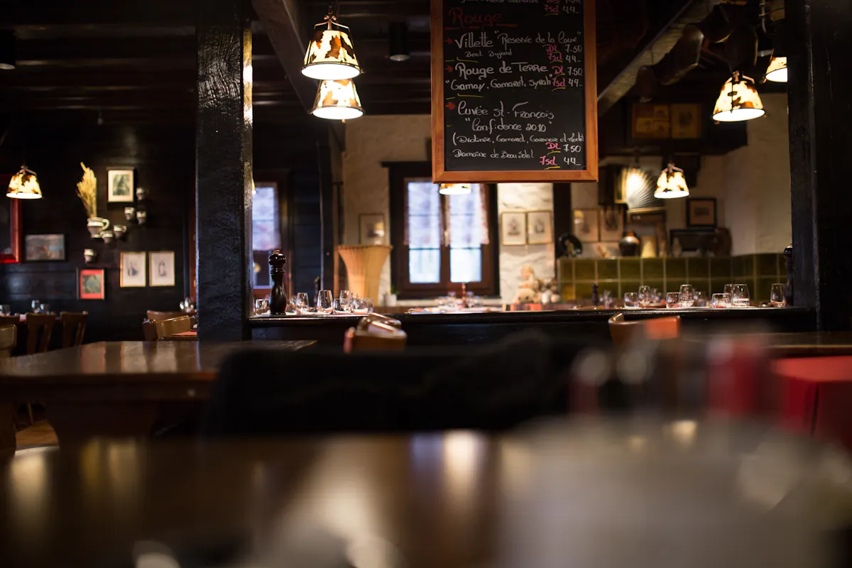 a view of a restaurant
