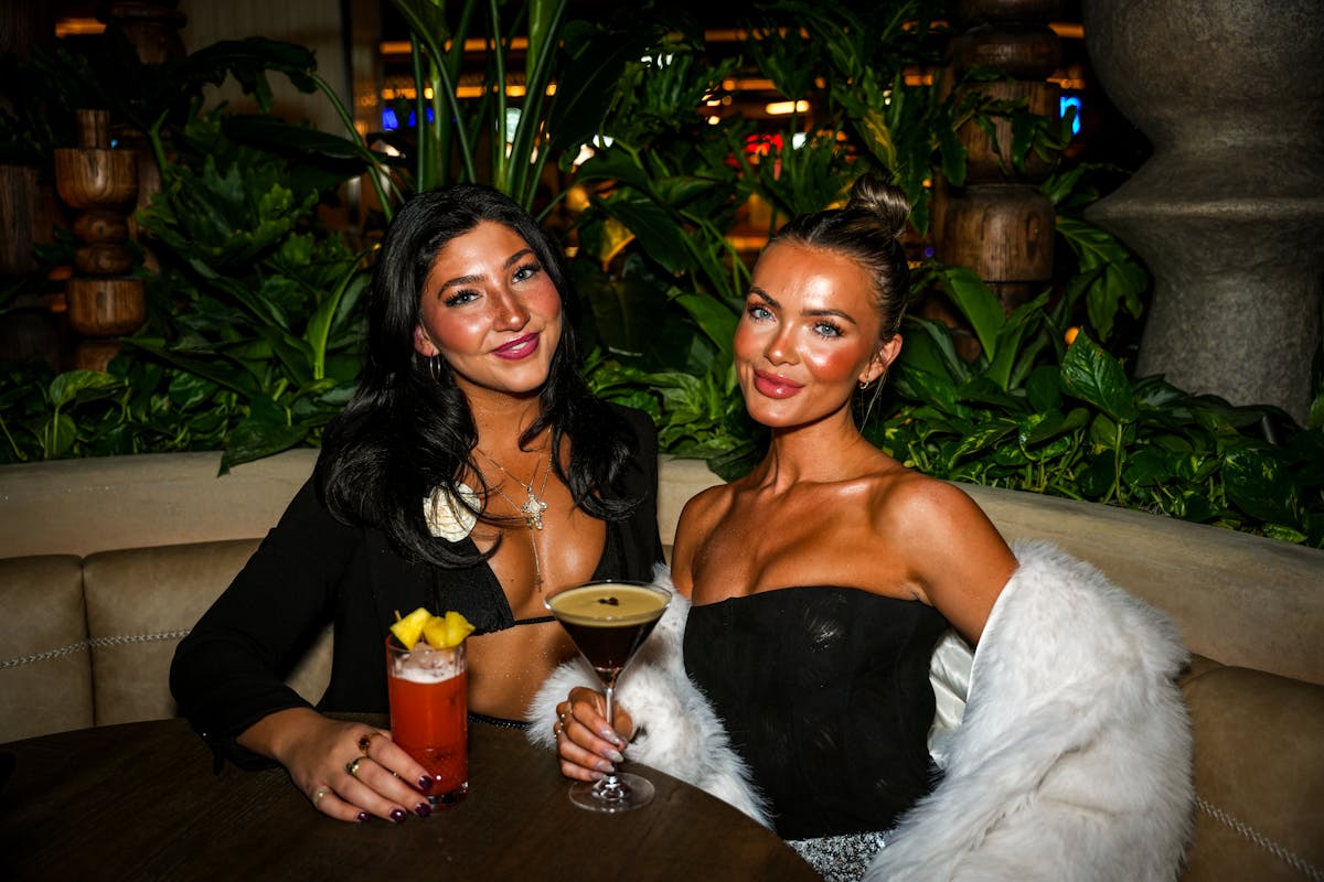 two girls at this Las Vegas Mexican Restaruant