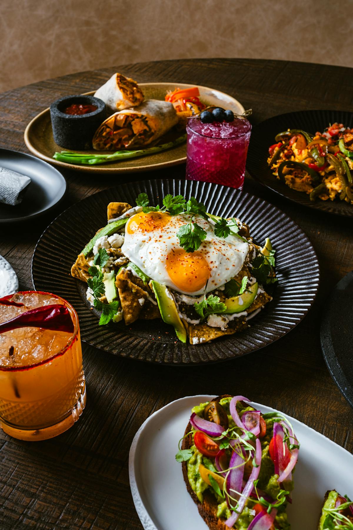 brunch items at the best mexican on the strip