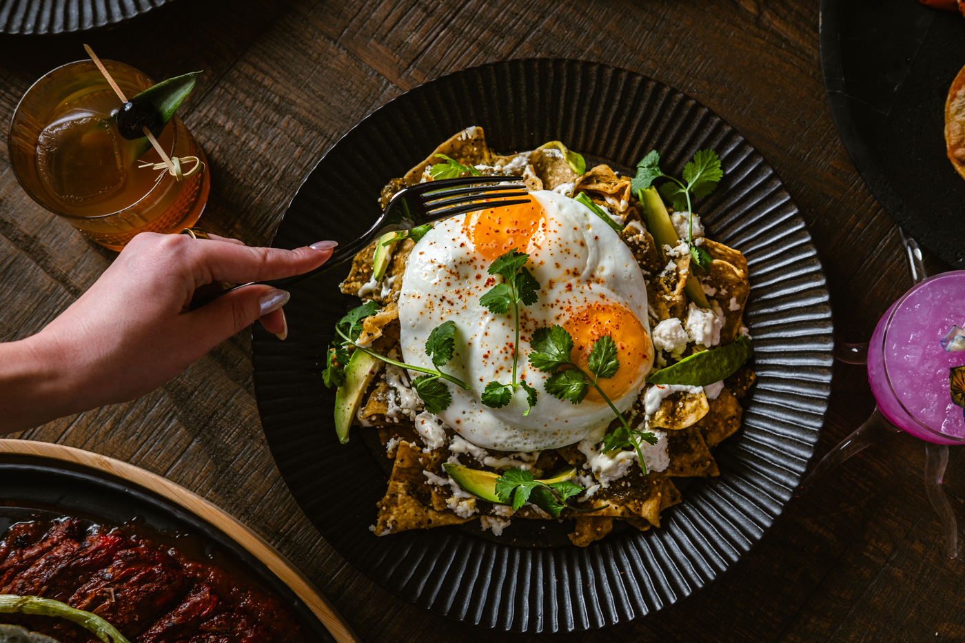 chilaquiles mexican food