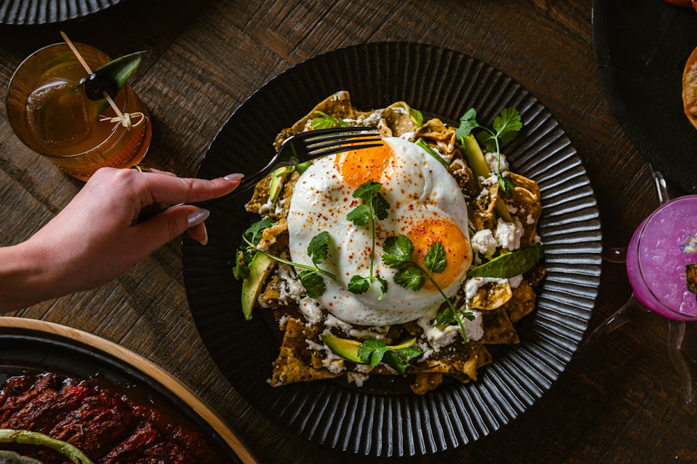 chilaquiles mexican food