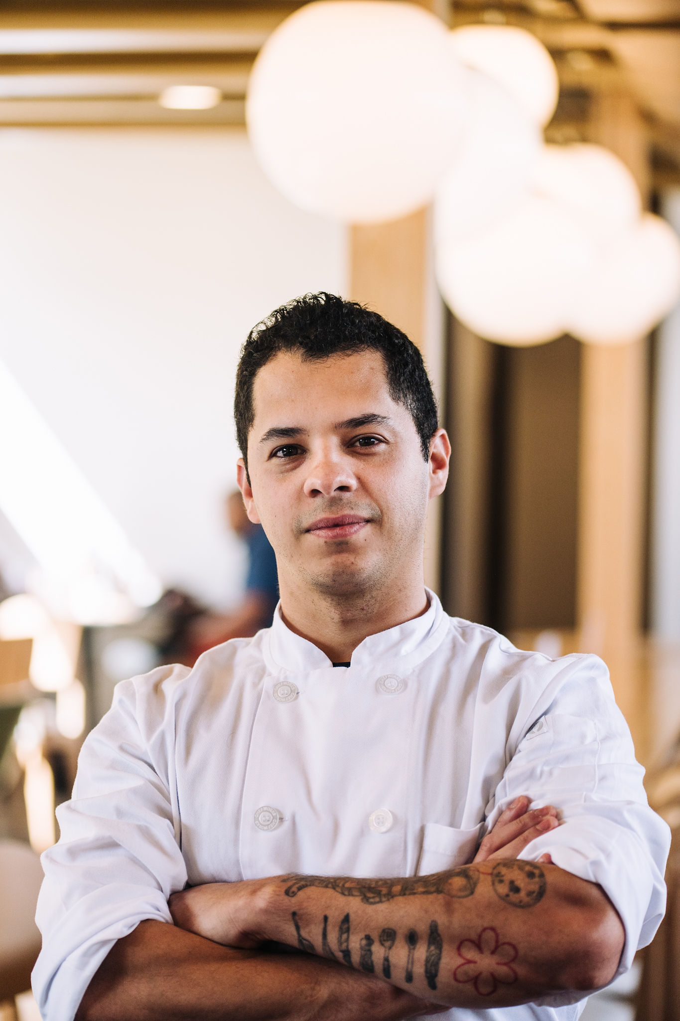 a man sitting on a bed