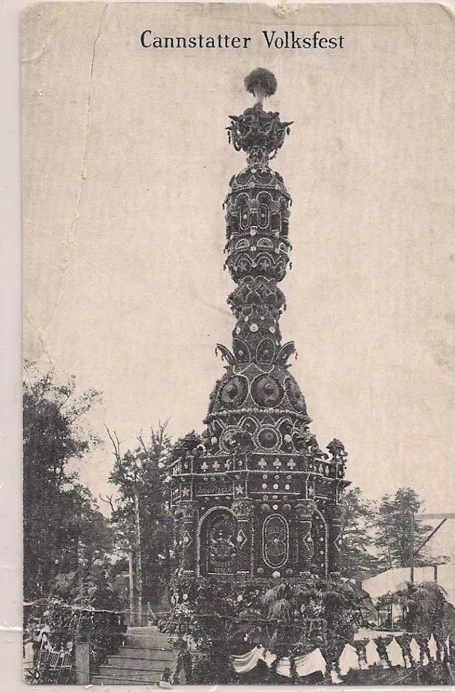 1900s_Postcard a close up of a statue