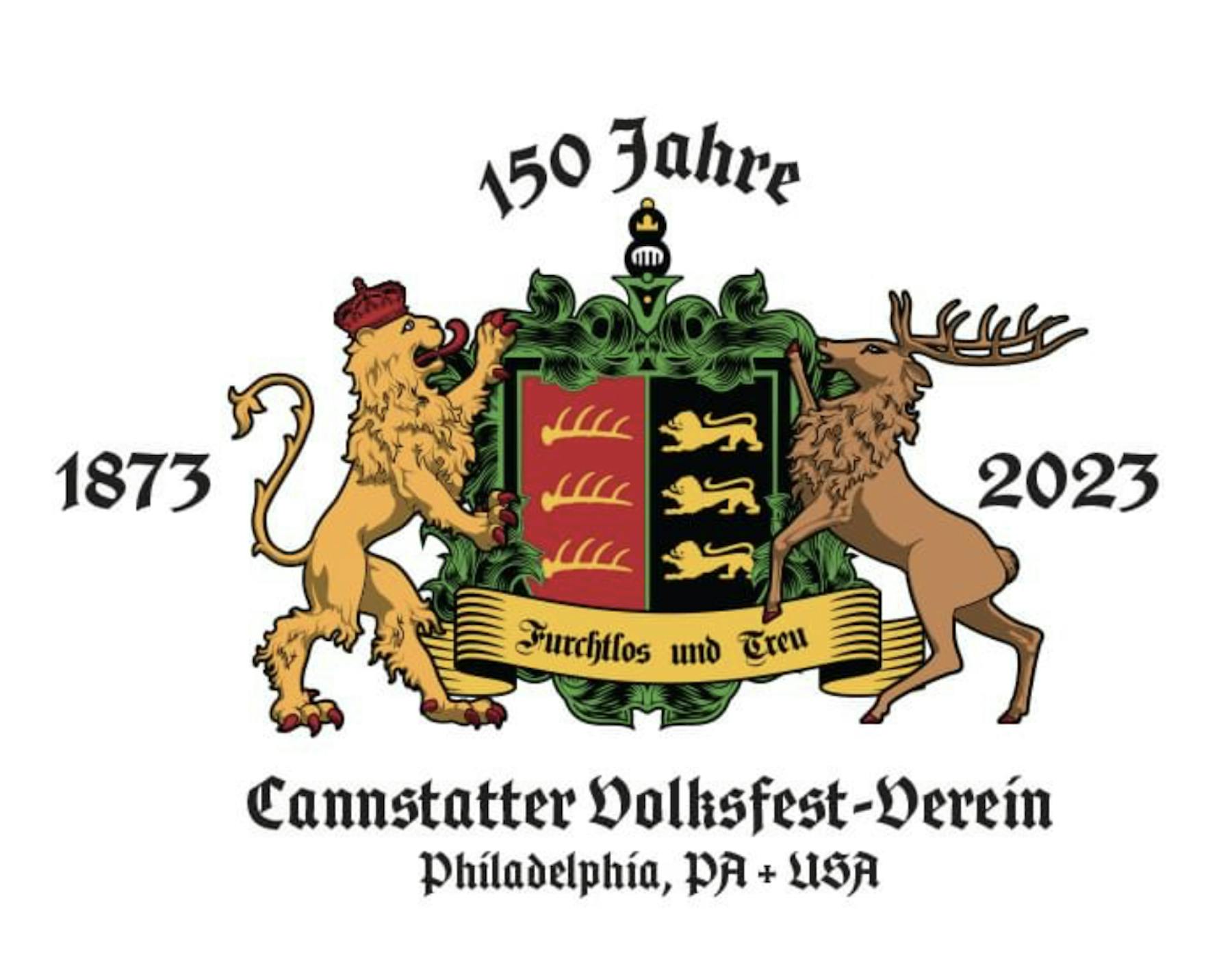 1873 largest | [3-11-2023] Verein founded German-American Anniversary Volksfest club, in Volksfest-Verein Cannstatter Philadelphia\'s 150th Cannstatter | Banquet