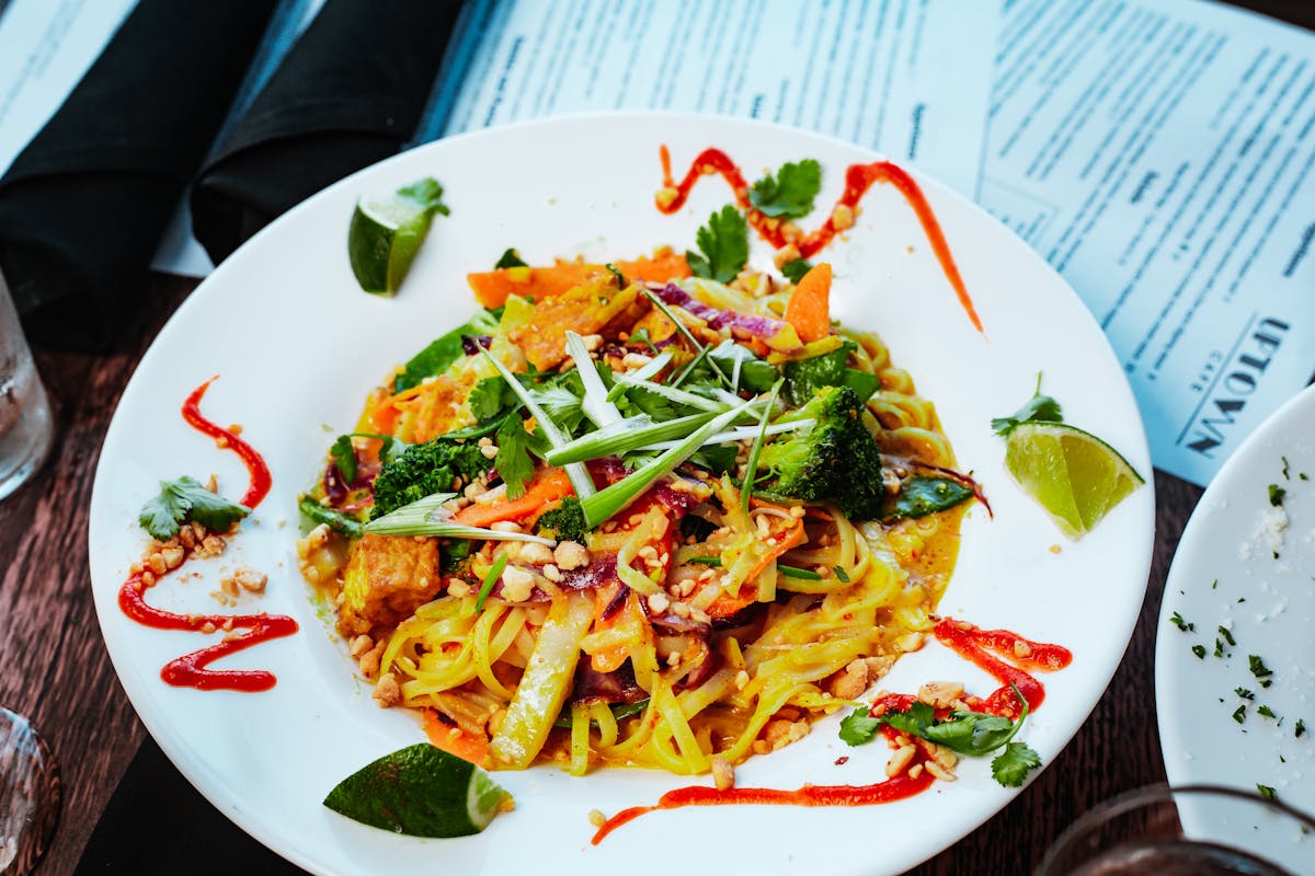 Uptown Cafe Curried Rice Noodles