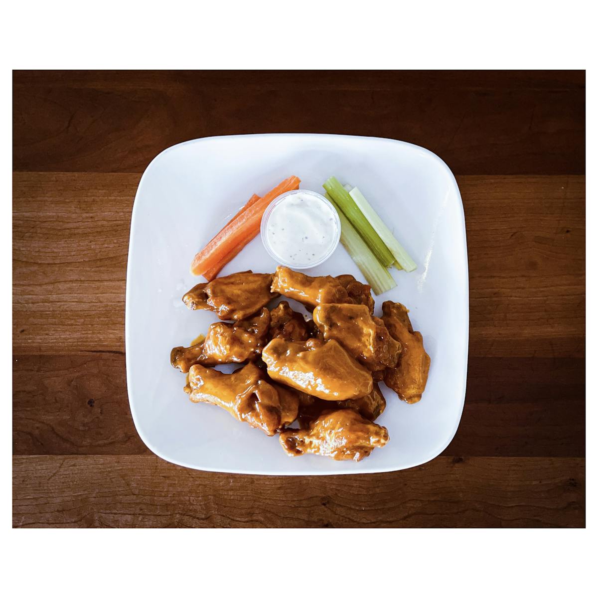 a plate of food on a table