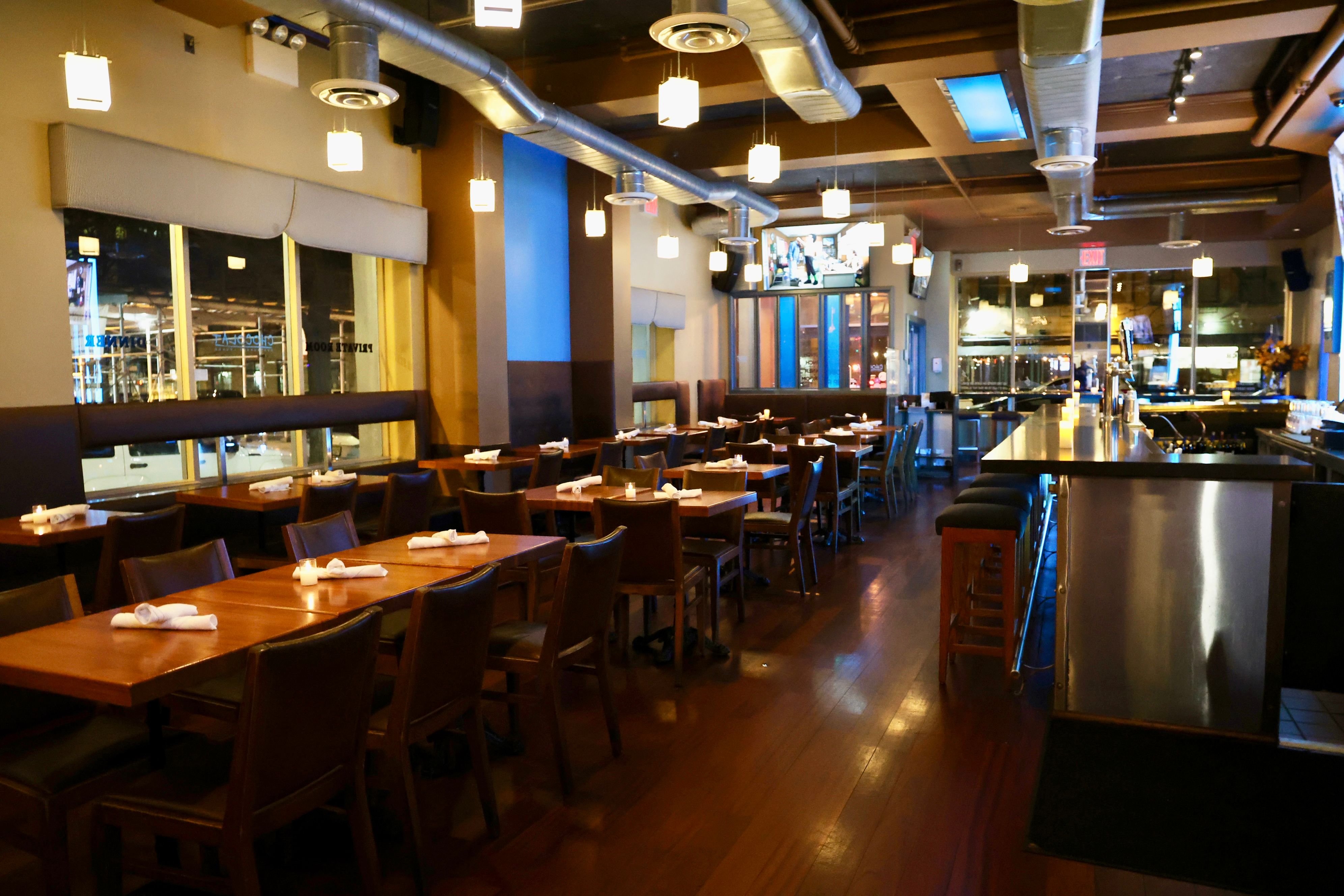 Interior of Chocolàt Restaurant & Bar