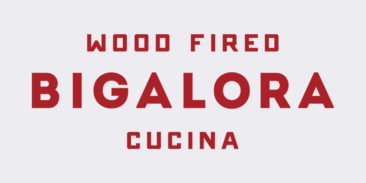 Bigalora Wood Fired Cucina restaurant logo - View nutrition facts, calories, and macros for menu items at 711 S Main St, Royal Oak, MI 48067