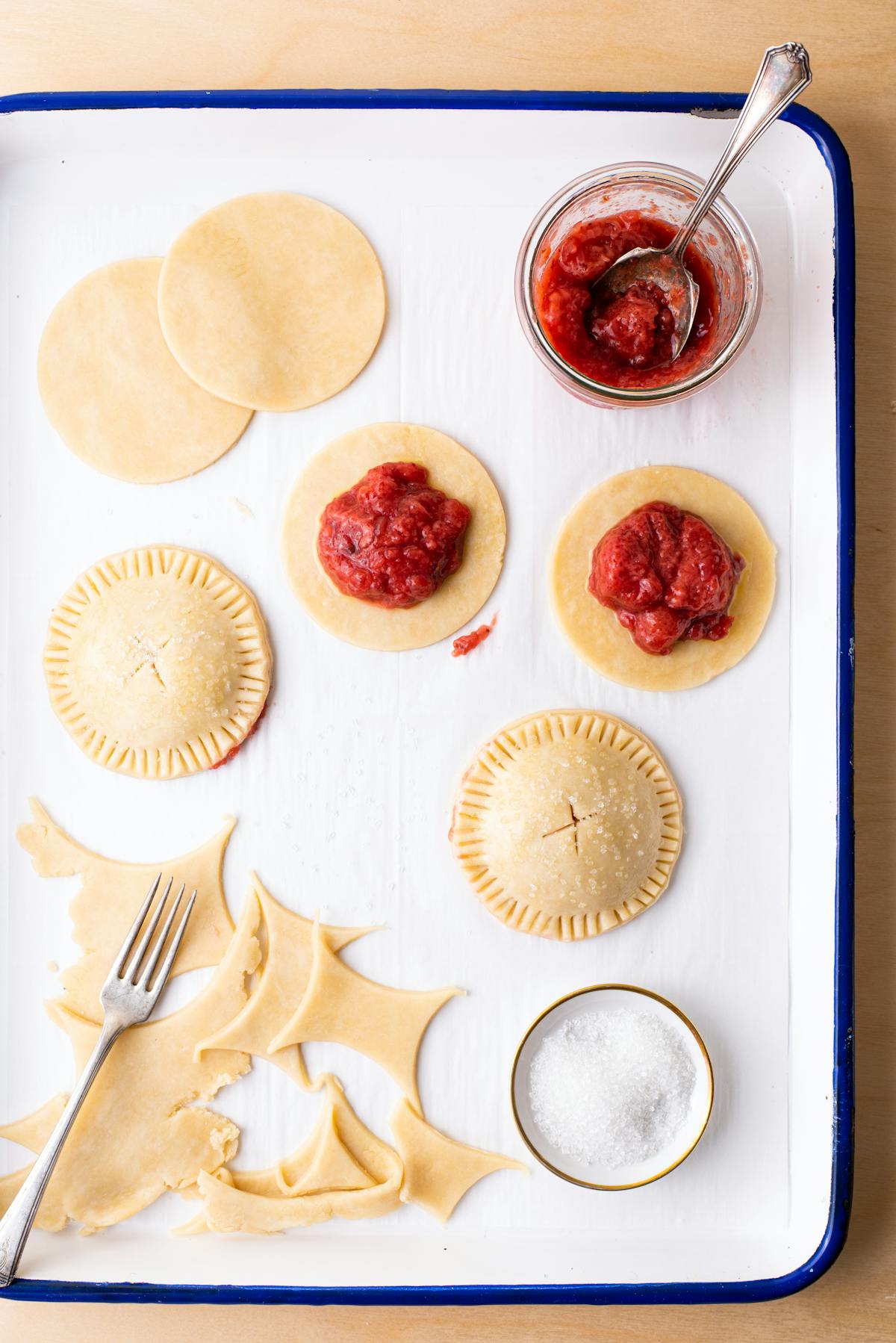 strawberry hand pies
