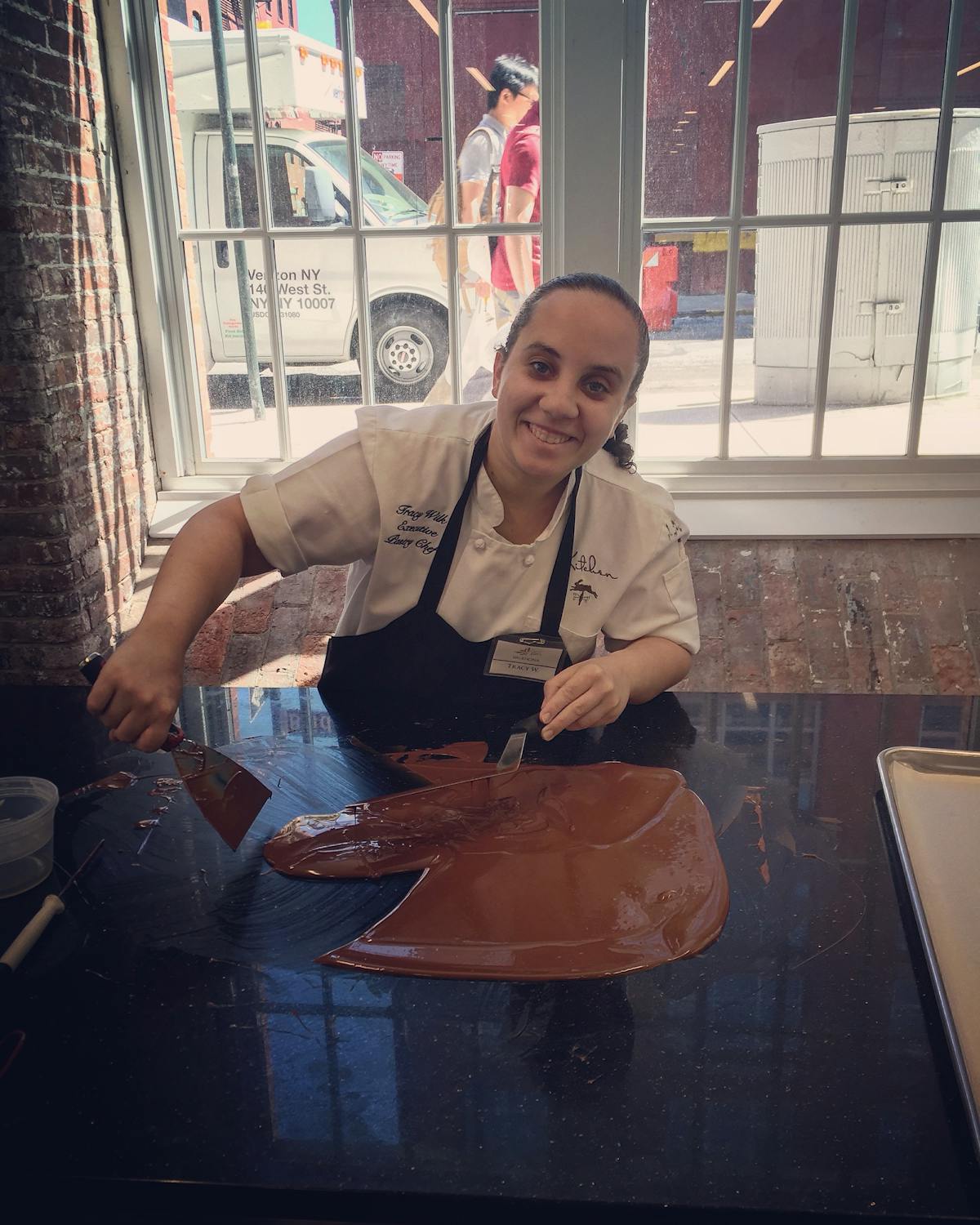 tempering chocolate