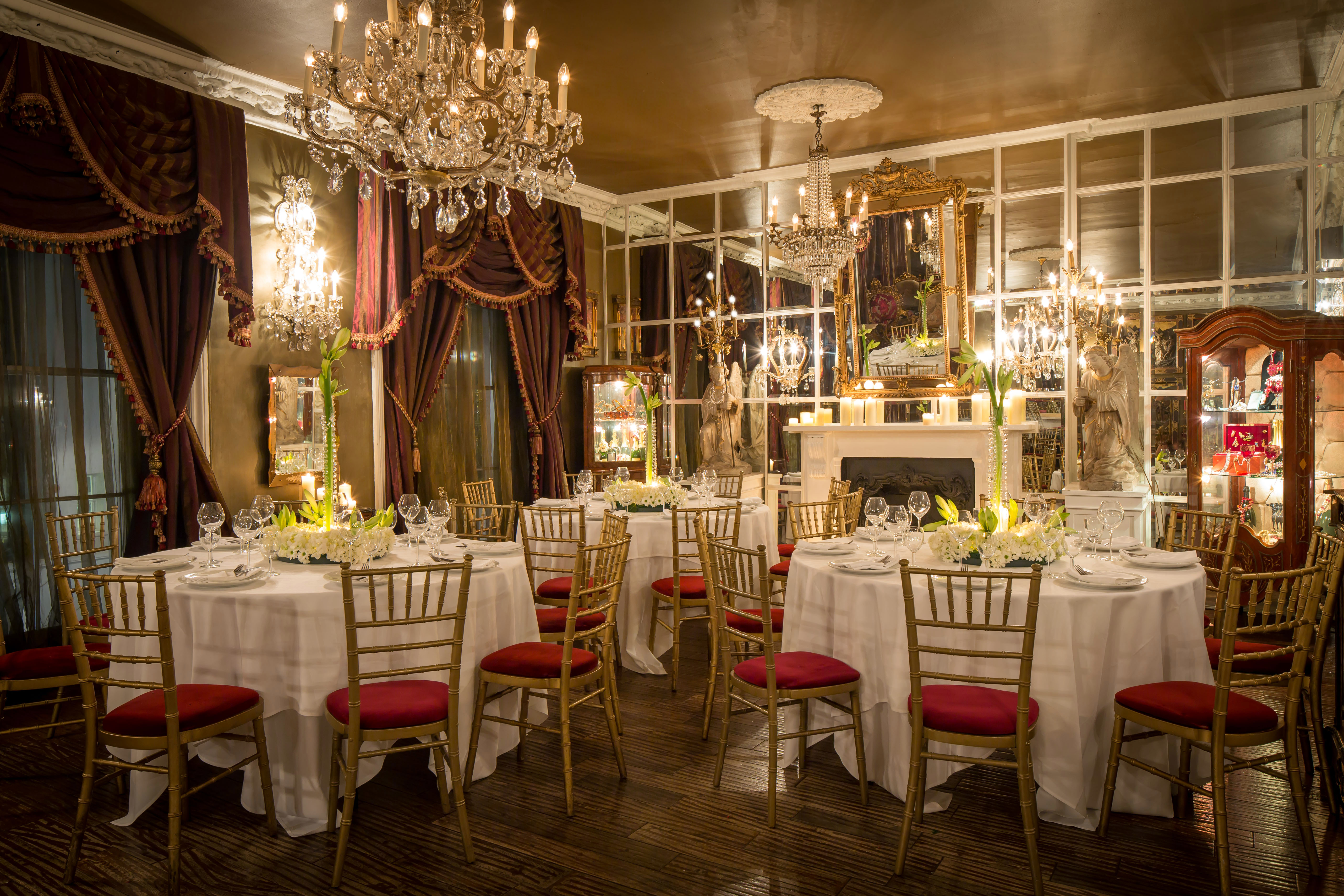 Private Spaces Beach Blanket Babylon in London, United Kingdom