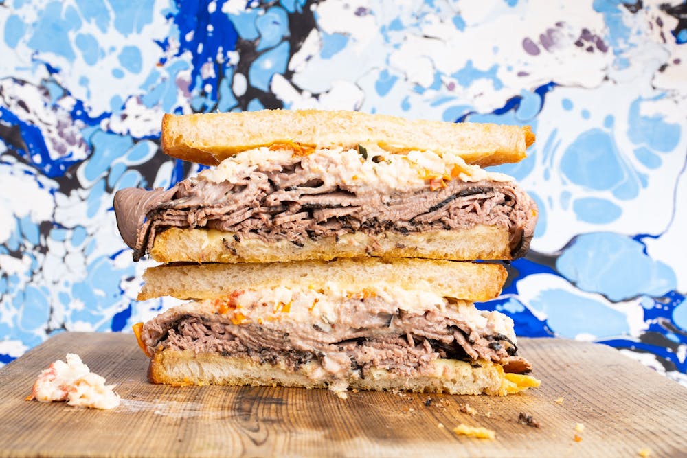 a piece of cake sitting on top of a table