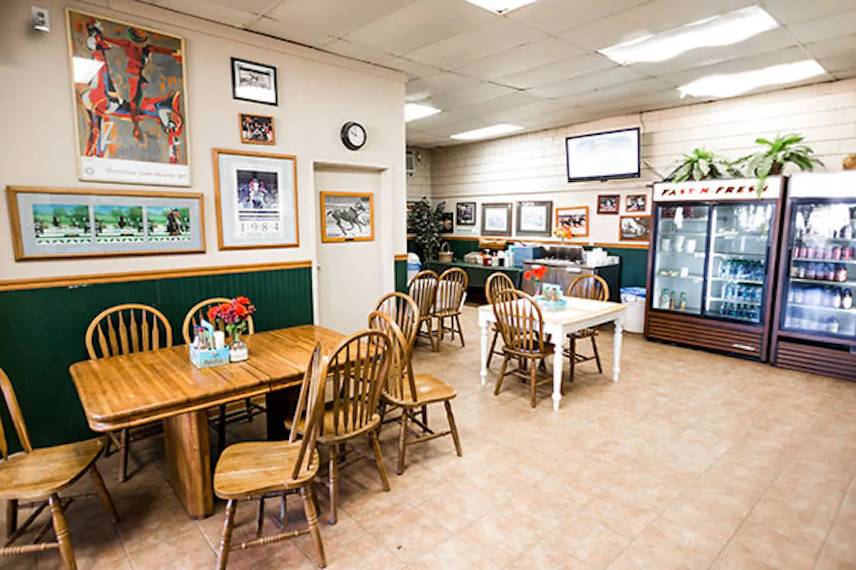 a dining room table