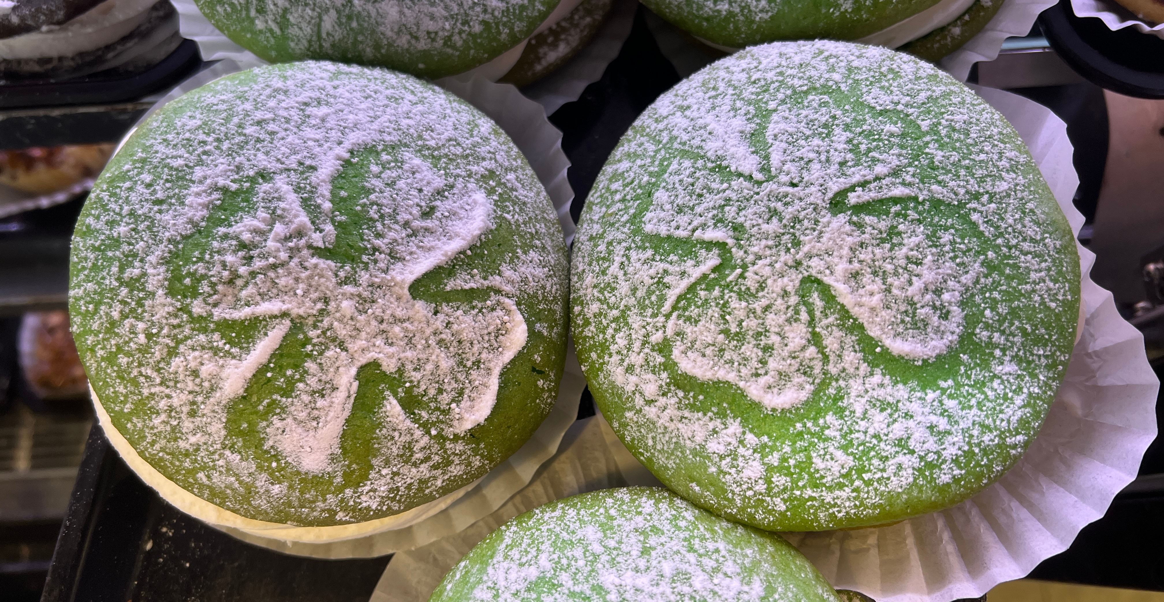 a close up of food on a table