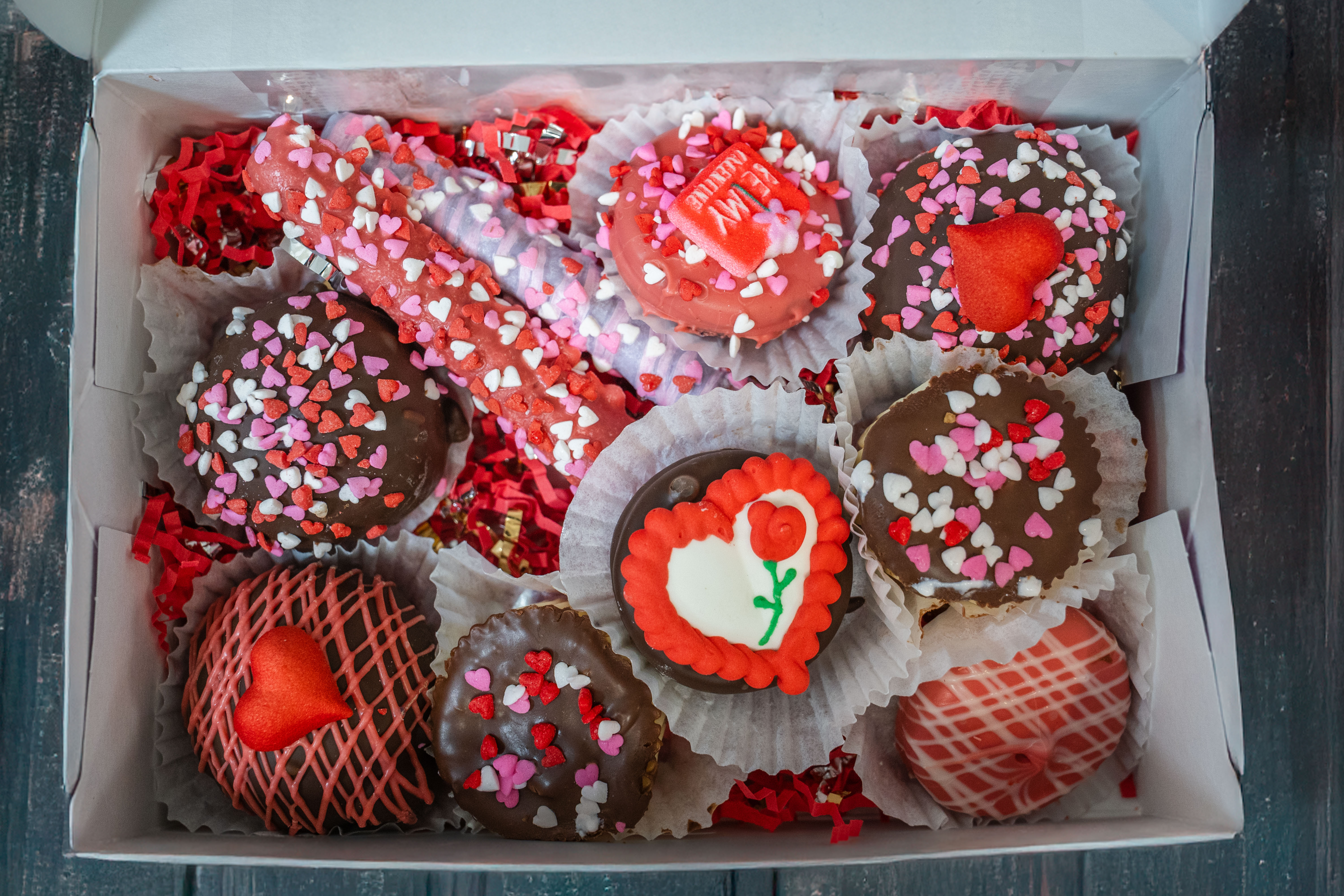 a box filled with different types of food