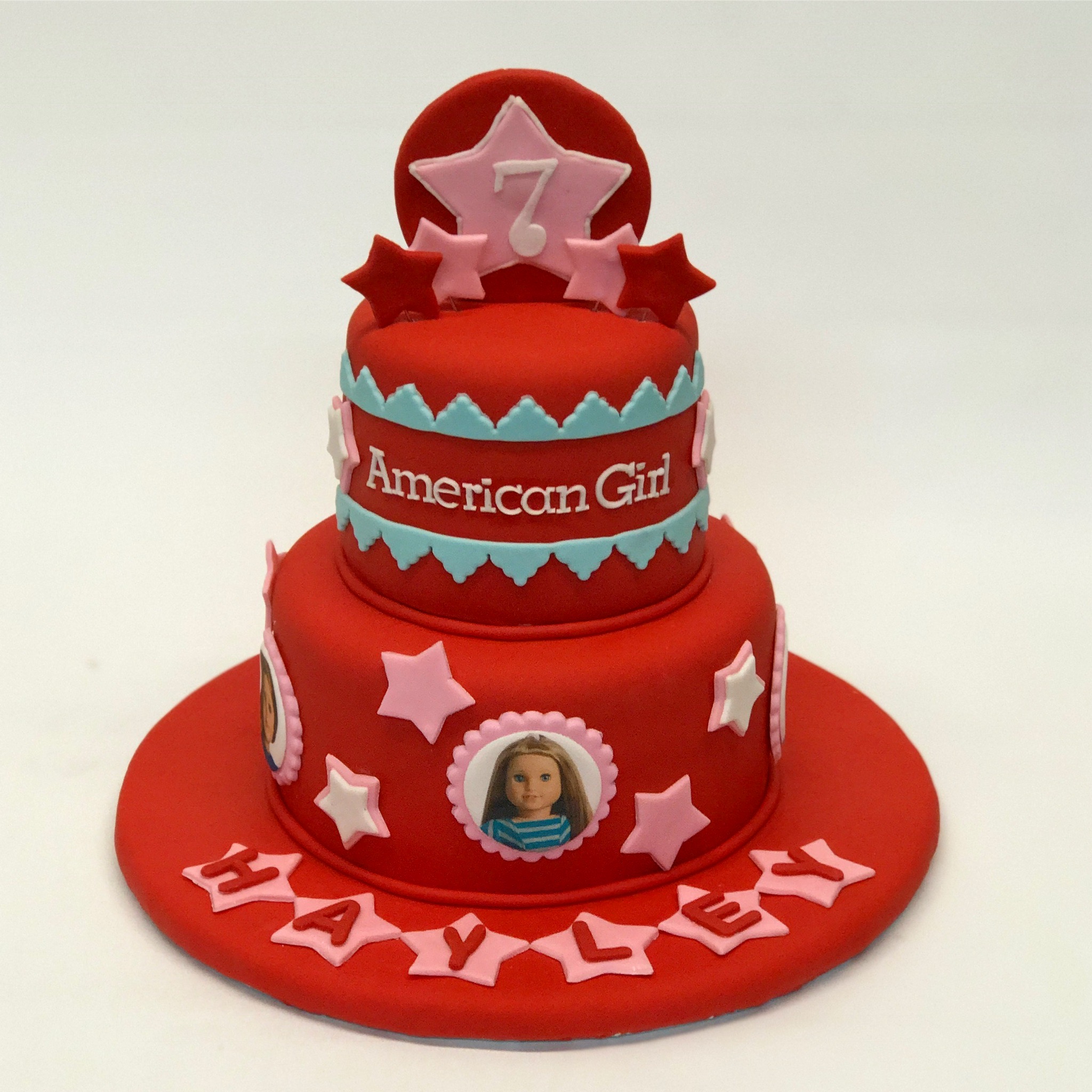 american girl cake | The Mouse Market Blog