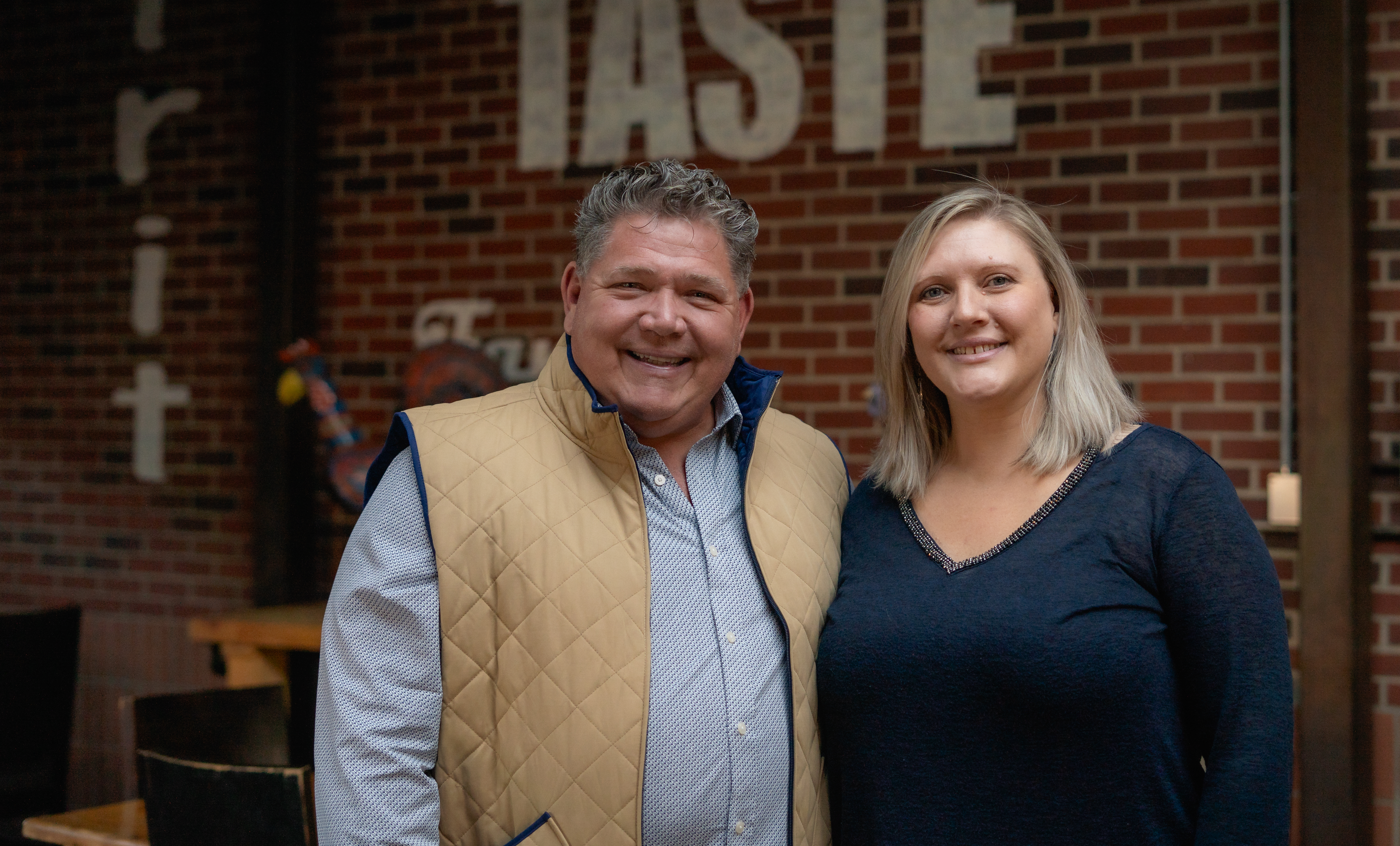 a person standing in front of a building