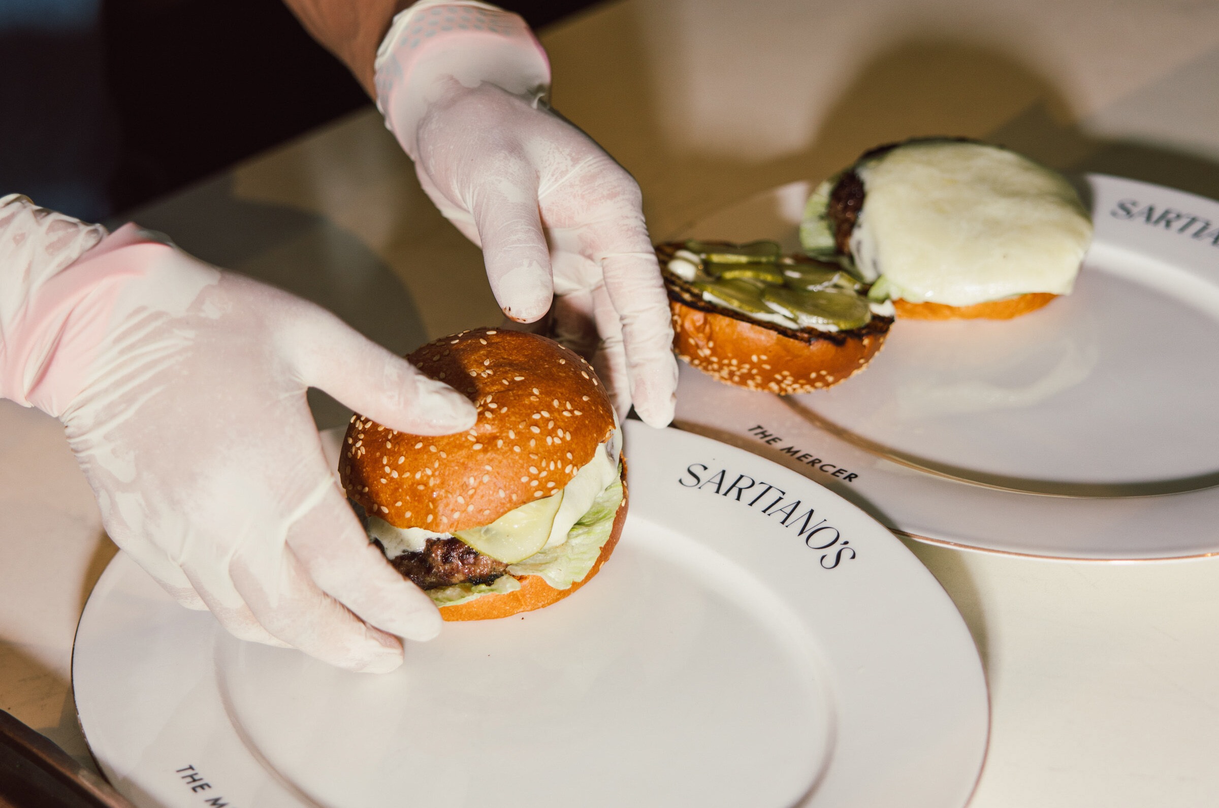a plate of food on a table
