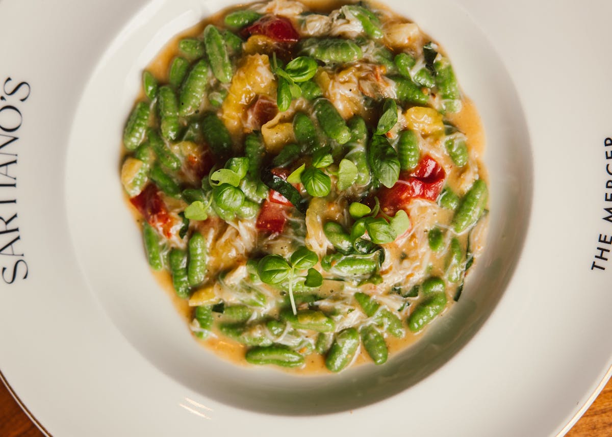 a plate of food