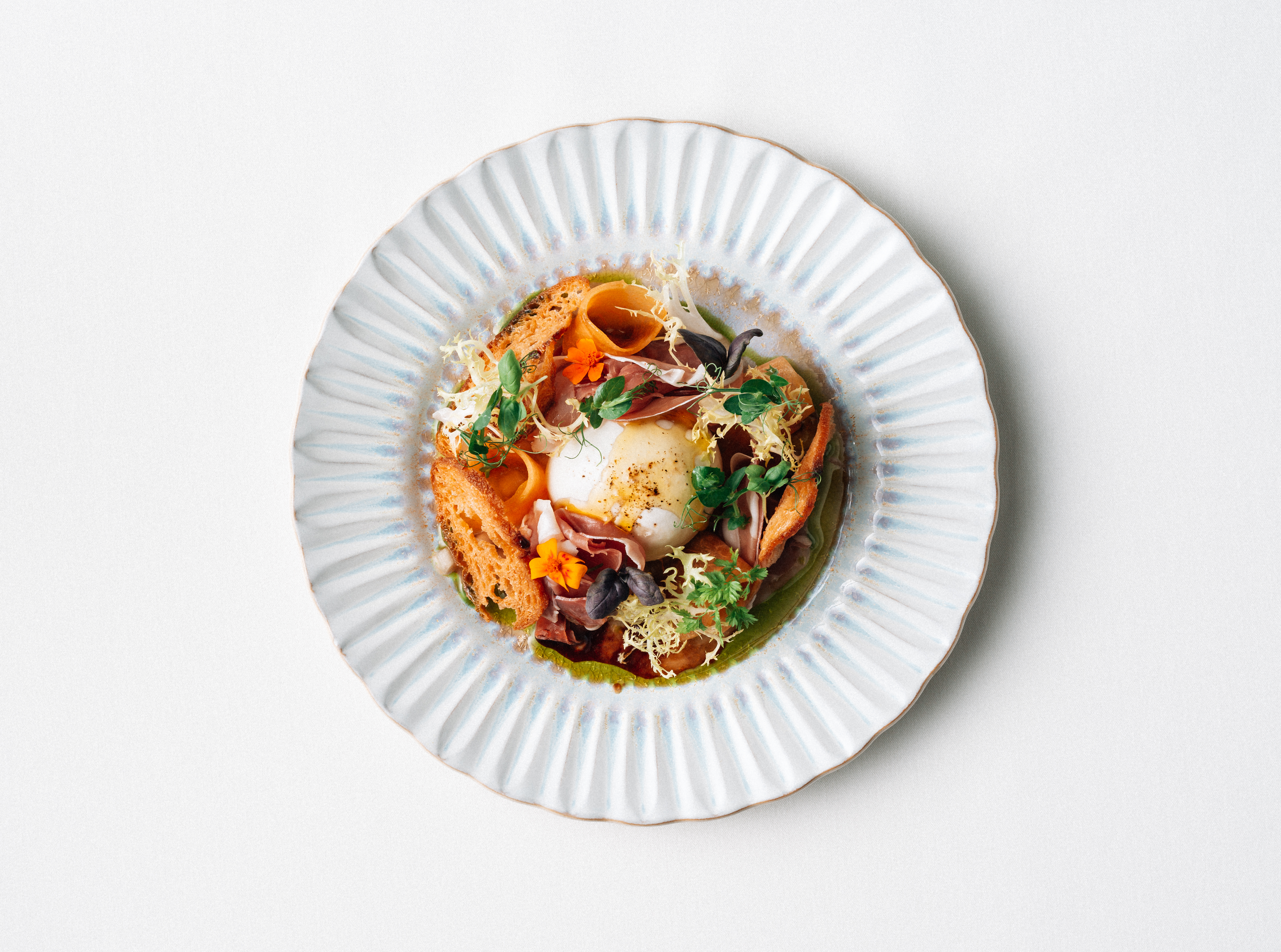 a piece of food on a plate