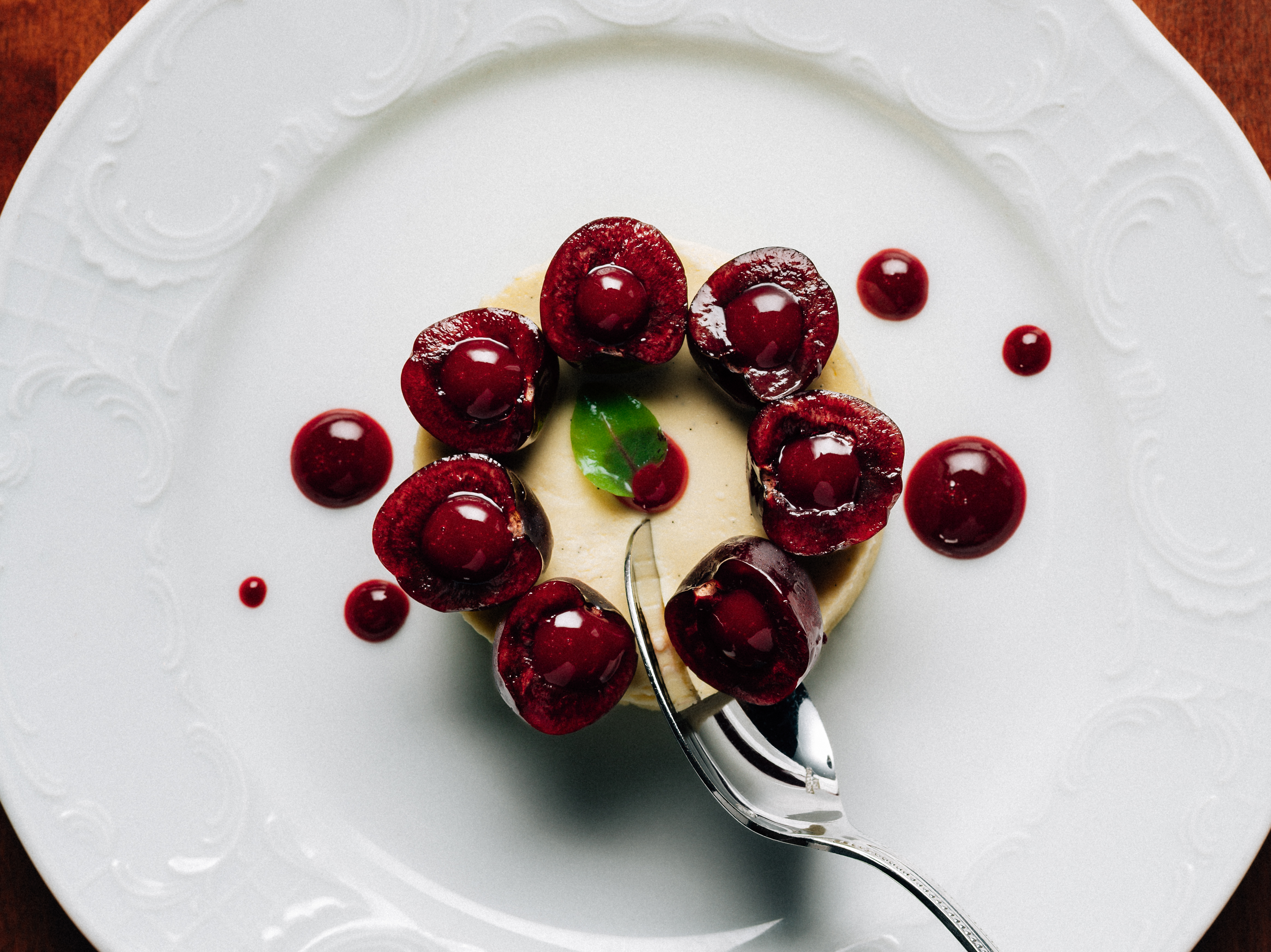 a slice of cake on a plate