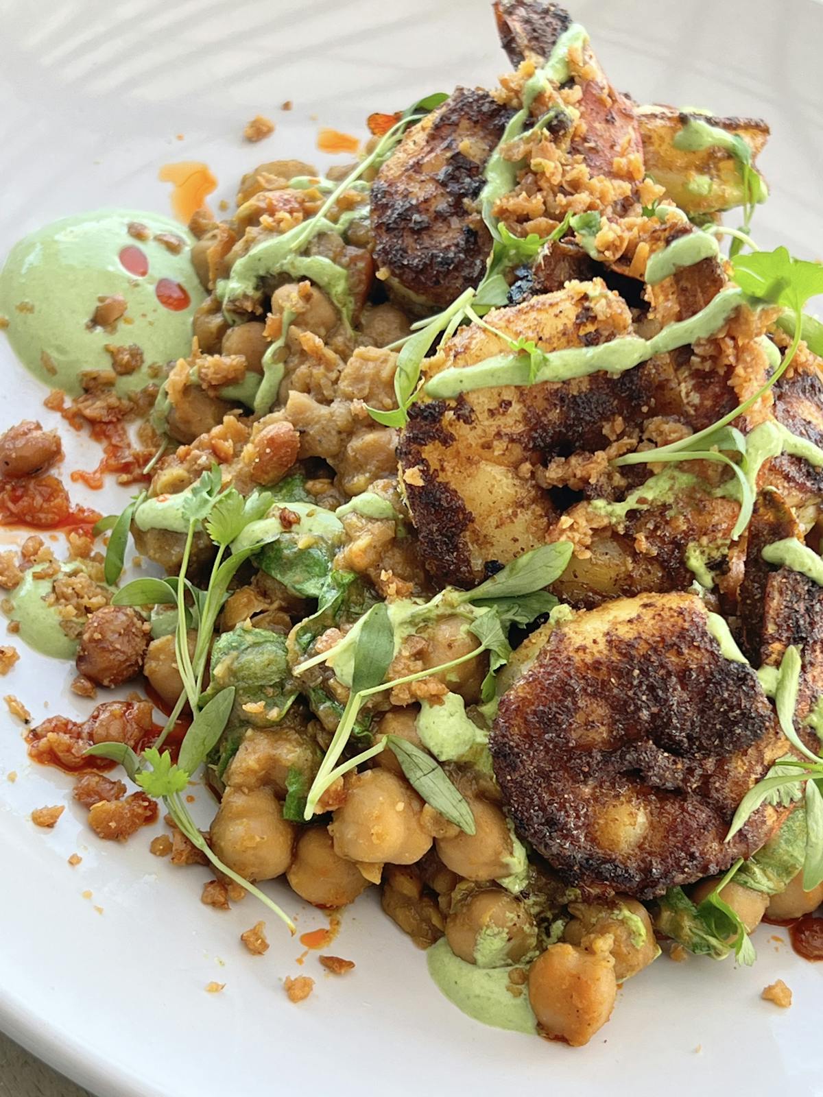 a plate of food