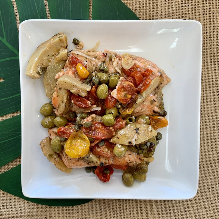 snapper Greek Style