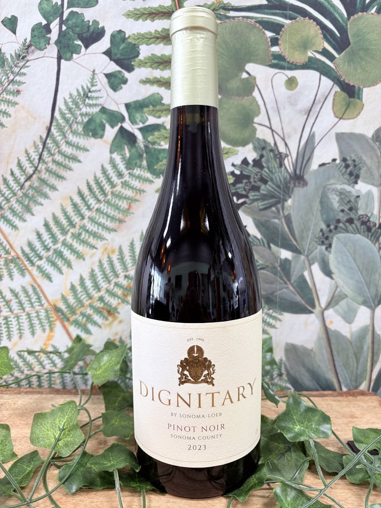a bottle of wine