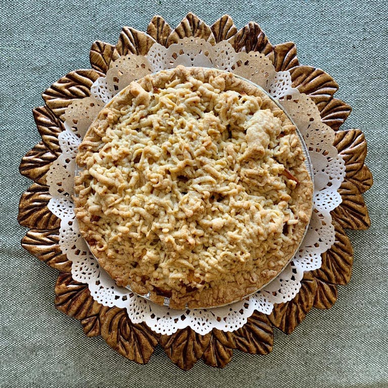 a piece of cake sitting on top of a table