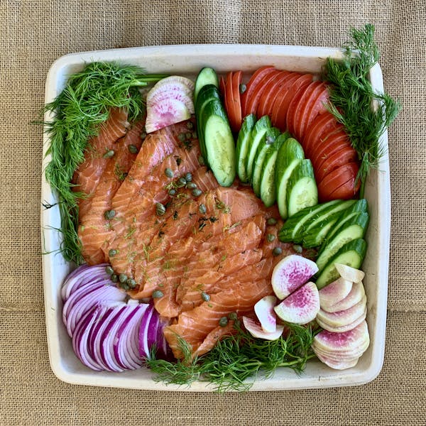 Smoked Salmon Platter So Heavenly Kosher Takeout Shop & Catering in Miami, FL